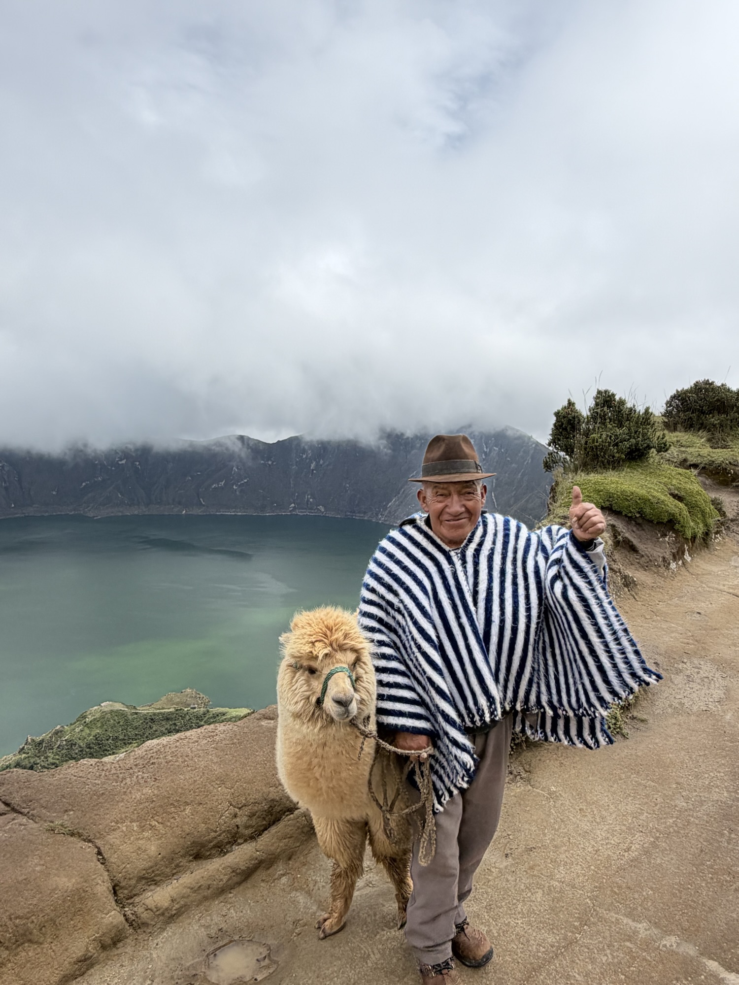 Quilotoa Crater, Ecuador